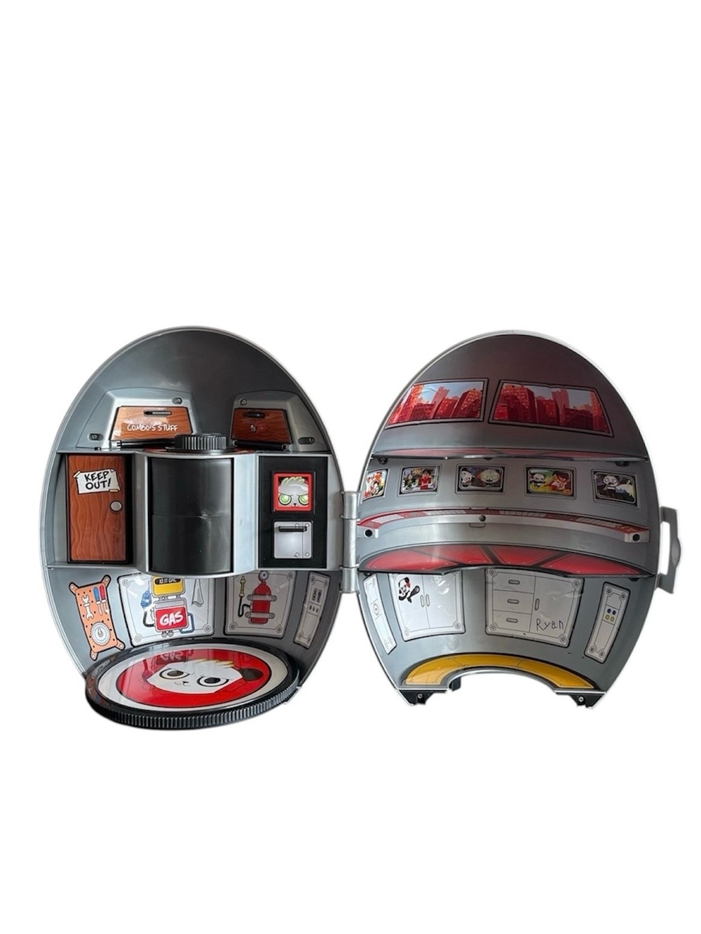 Ryans World Mystery Adventure Playset Combo Panda Egg Case Titan Universe